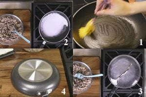 cách làm bánh cuốn nóng bằng chảo