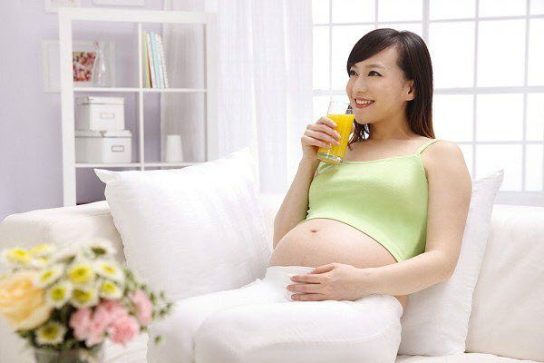 phụ nữ có thai uống tinh bột
