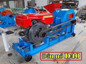 máy băm gỗ 5t đầu nổ