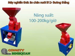 máy nghiền thức ăn chăn nuôi B12