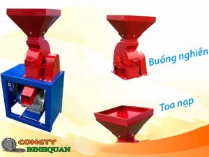 cấu tạo máy nghiền thức ăn chăn nuôi B12