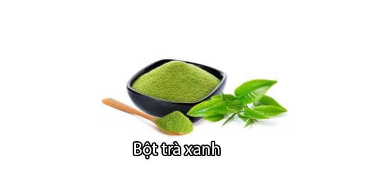 cách làm bột trà xanh