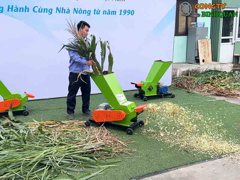 sự tiện lợi của máy băm cỏ 